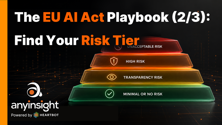 The EU AI Act Playbook (2/3): Find Your Risk Tier